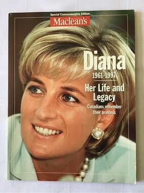 Maclean’s Special Commemorative Edition Princess Diana 1961-1997 Her Life